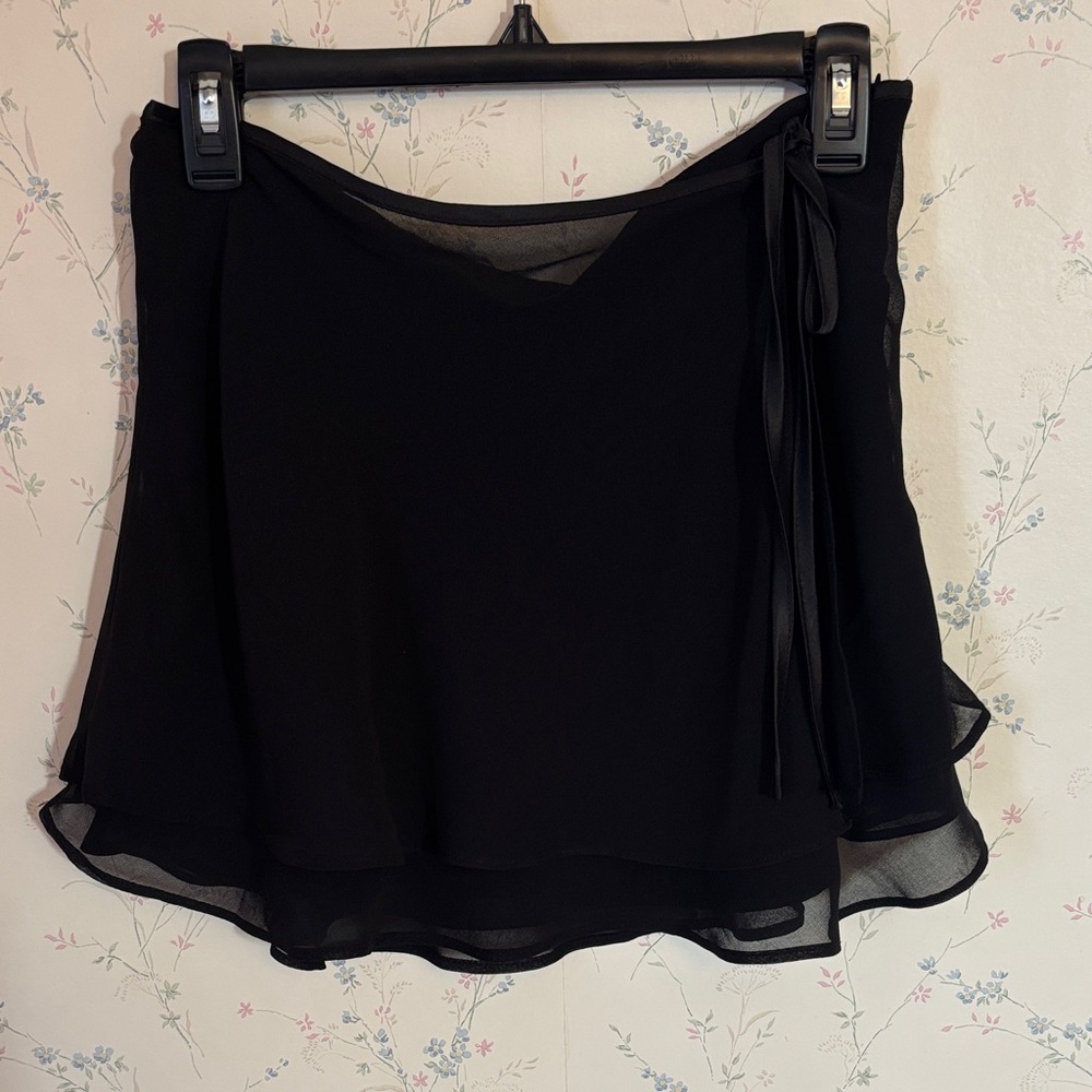 Forever 21 Black Sheer Skirt